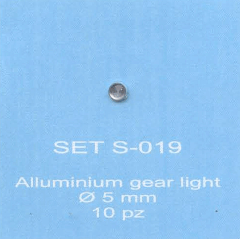 ABC ACCESSORI-SPARE PARTS SETS019 PARABOLA FARO ALLUMINIO PIATTO -ALLUMINIUM GEA