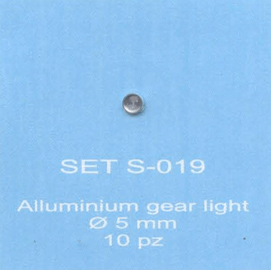 ABC ACCESSORI-SPARE PARTS SETS019 PARABOLA FARO ALLUMINIO PIATTO -ALLUMINIUM GEA
