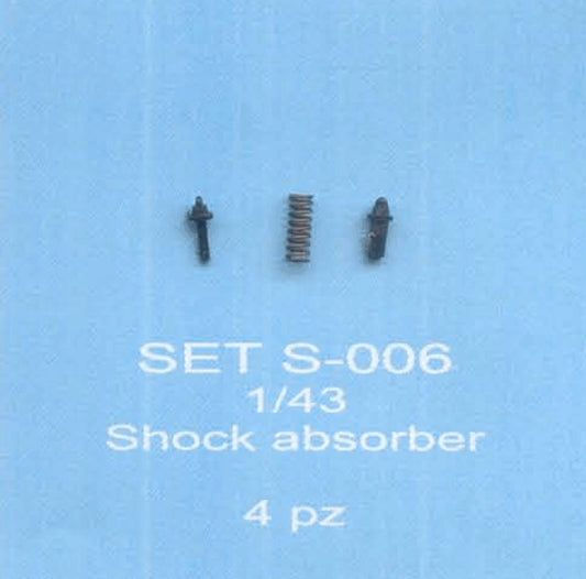 ABC ACCESSORI-SPARE PARTS SETS006 AMMORTIZZATORI /SHOCK ABSORBER WITH COIL SPRI