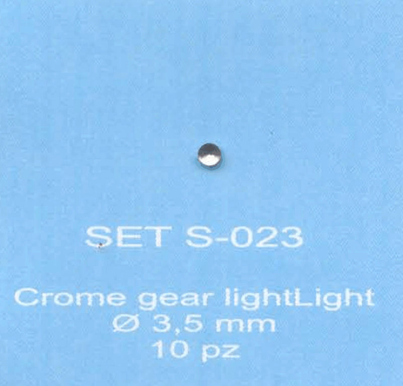 ABC ACCESSORI-SPARE PARTS SETS023 PARABOLA FARO OTTONE NICHELATO A CALICE- CROME
