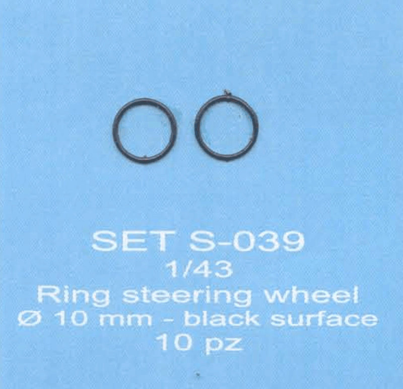 ABC ACCESSORI-SPARE PARTS SETS039 GHIERA VOLANTE TIPO NERO(TYPE 8 NARDI -N) / RI
