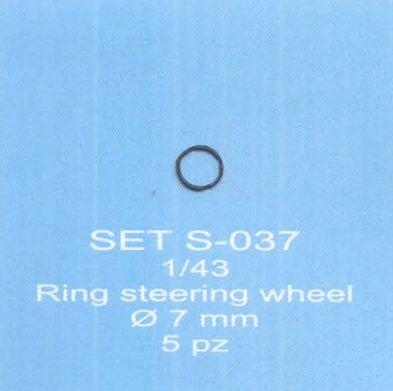 ABC ACCESSORI-SPARE PARTS SETS037 GHIERA VOLANTE x 3 RAZZE (TYPE 7 / RING STEER