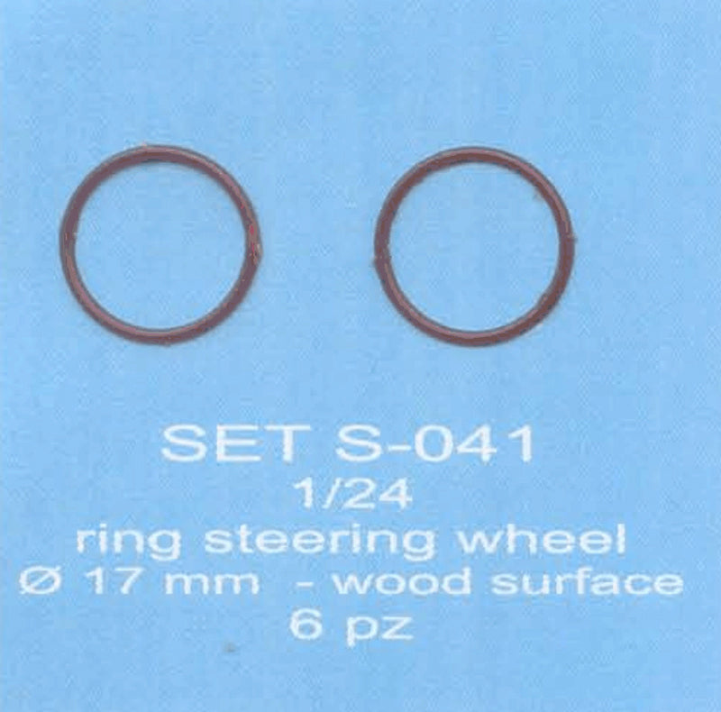 ABC ACCESSORI-SPARE PARTS SETS041 GHIERA VOLANTE TIPO LEGNO / RING STEERING WH