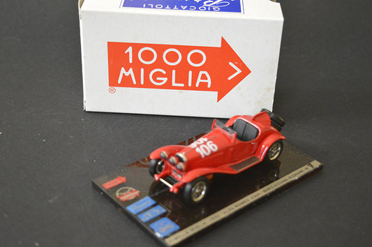 ABCxBRUNERI 1932 ALFA ROMEO 2300 VI MILLE MIGLIA 1932 BORZACCHINI-BIGNAMI # 106