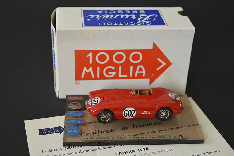 ABCxBRUNERI 1954 LANCIA D24 MILLE MIGLIA 1954 ASCARI # 602