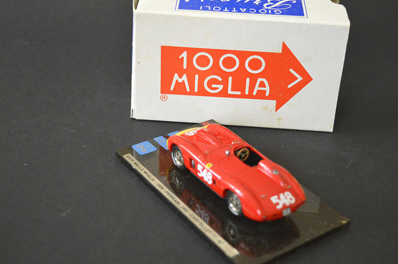 ABCxBRUNERI 1956 FERRARI 290 -XXIII MILLE MIGLIA 1956 CASTELLOTTI # 548