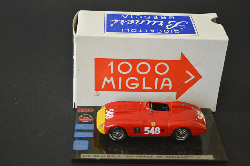 ABCxBRUNERI 1956 FERRARI 290 -XXIII MILLE MIGLIA 1956 CASTELLOTTI # 548