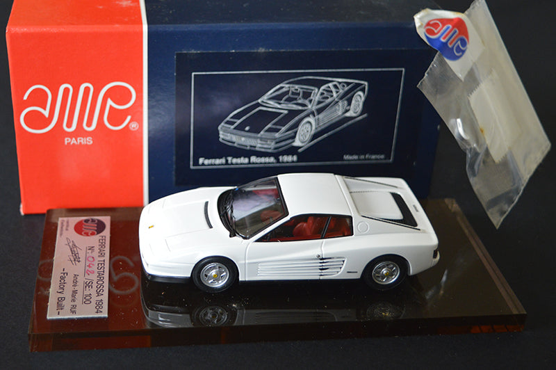 AMR1107 FERRARI TESTA ROSSA 1984 SERIE EXPORT white