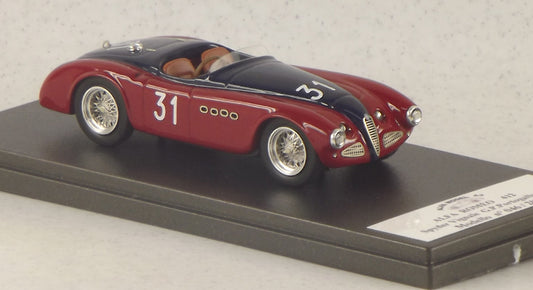 ALFA MODEL AM43252 ALFA ROMEO 412 SPYDER VIGNALE GP.PORTOGALLO 1951 #31 RED/BLUE