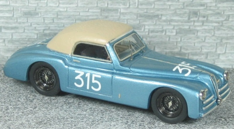 ALFA MODEL AM43320 Alfa Romeo 6c 2500 SS Cabriolet Pininfarina Mille Miglia 1949 #.315 â€“ Massimo Alesi â€“ Albert