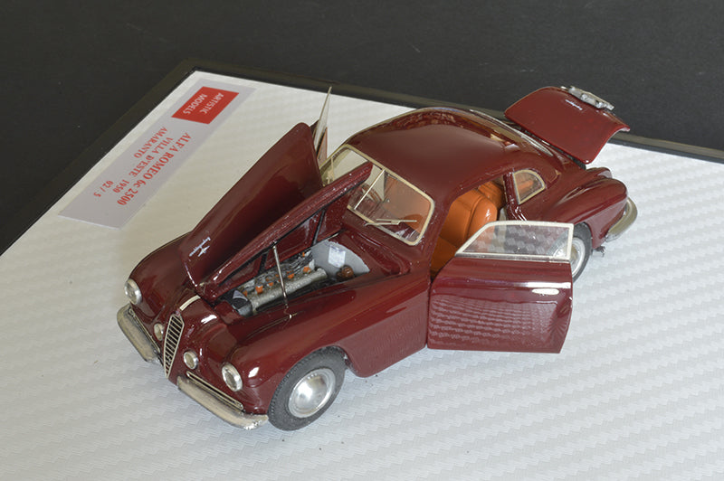 ALFA MODEL AM43AM04M ALFA ROMEO 6C 2500 VILLA D'ESTE 1950 - MAROON
