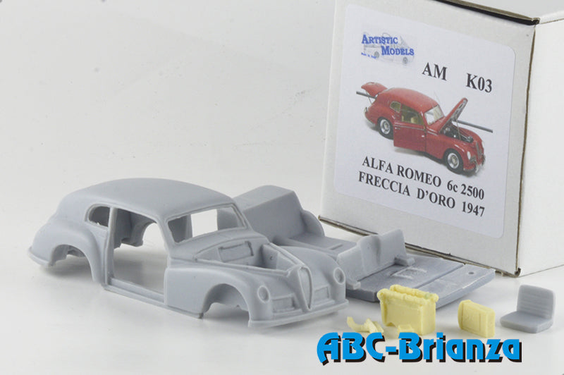 ALFA MODEL AM43KAM03 - ALFA ROMEO 6C 2500 FRECCIA D'ORO 1947