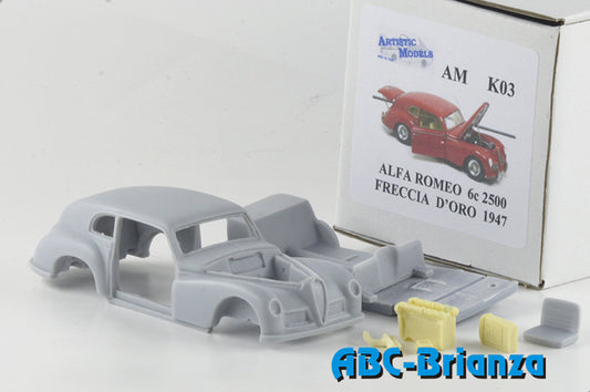 ALFA MODEL AM43KAM03 - ALFA ROMEO 6C 2500 FRECCIA D'ORO 1947
