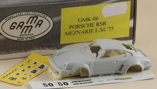 GAMMA MODELS GMK006 PORSCHE RSR "MEZNARIE" LeMANS 1975 N° 50