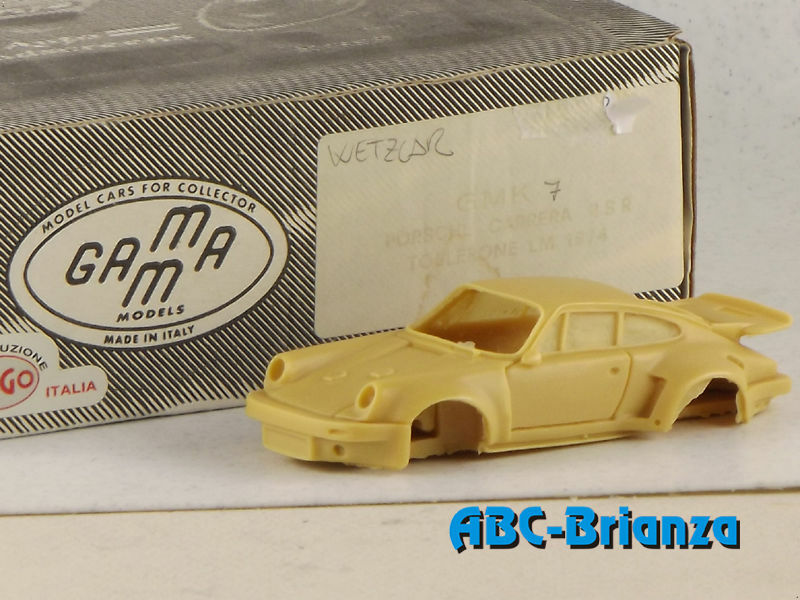 GAMMA MODELS GMK007 PORSCHE RSR "TOBLERONE" LeMANS 1974