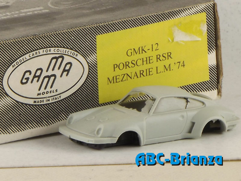 GAMMA MODELS GMK012 PORSCHE RSR "MEZNARIE" LeMANS 1974 #60