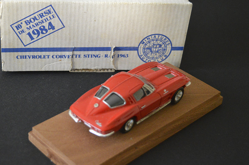 STARTER CORVETTE STING RAY Split Window 1963 - 10° BOURSE DE MARSEILLE 1984