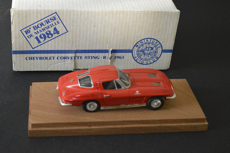 STARTER CORVETTE STING RAY Split Window 1963 - 10° BOURSE DE MARSEILLE 1984