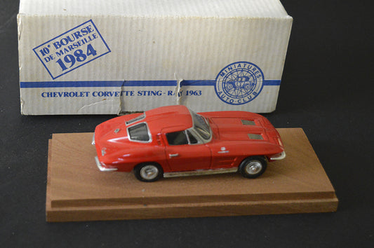 STARTER CORVETTE STING RAY Split Window 1963 - 10° BOURSE DE MARSEILLE 1984