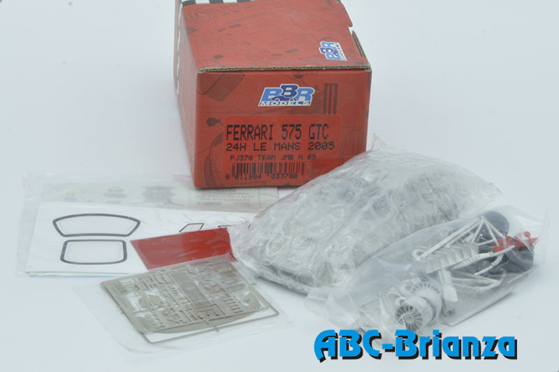 BBR BBRPJ378 FERRARI 575 GTC 24H LE MANS 2005 TEAM JMB # 69 KIT