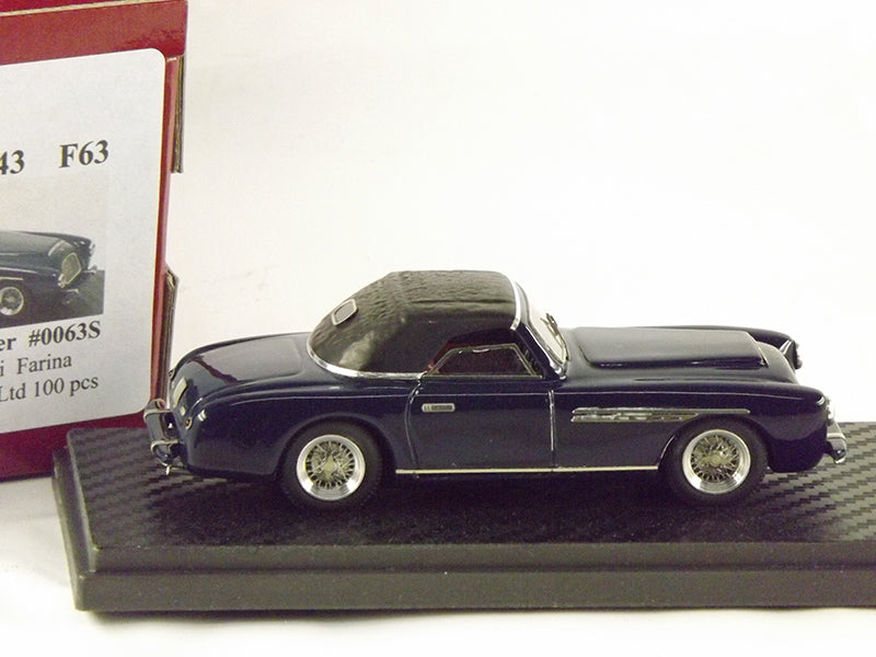 ALFA MODEL AM43F063 - FERRARI 166 INTER N.0063S CABRIOLET STAB. FARINA 1950
