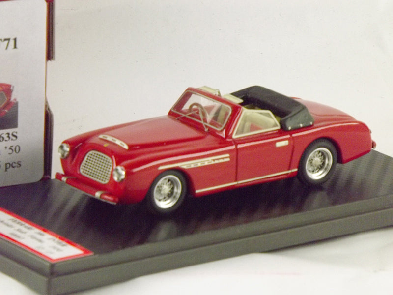 ALFA MODEL AM43F71 - FERRARI 166 INTER #0063S CABRIOLET FARINA 1950