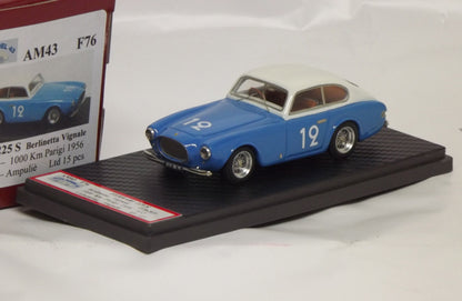 ALFA MODEL AM43F76 - FERRARI 225S BERLINETTA VIGNALE #0190ED - 1000 KM PARIGI 1956