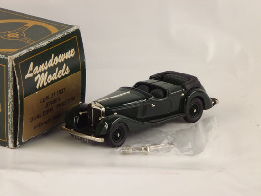 BROOKLYN LANSDOWNE BROLDM27 JENSEN DUAL COWL PHAETON 1937