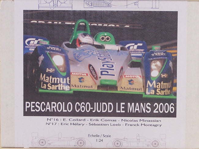 LE MANS MINIATURES LM124084KP PESCAROLO C60 # 16 e #017