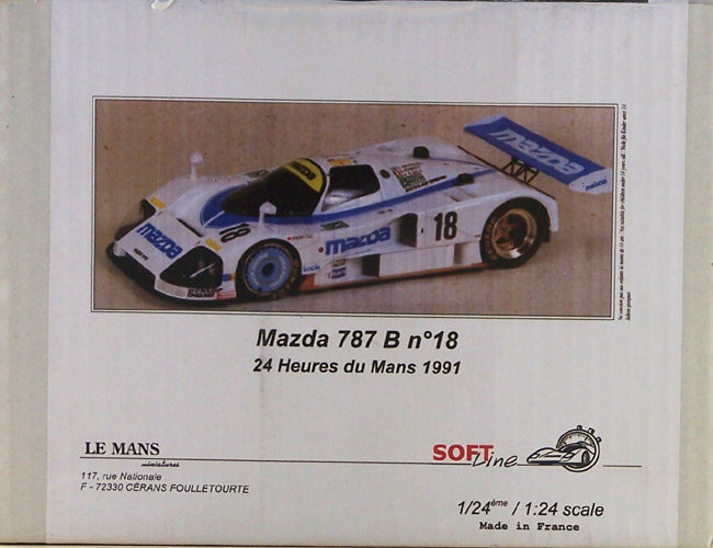 LE MANS MINIATURES LM124002KP MAZDA 787B #18 LE MANS 1991