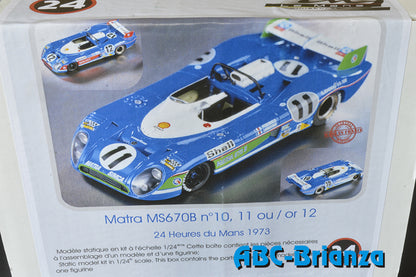 LE MANS MINIATURES LM124020K MATRA MS670B #10-11-12 LE MANS 1973