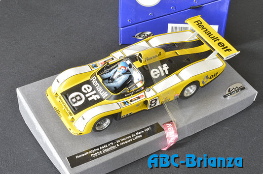 LE MANS MINIATURES LM132077-8 ALPINE A442 LE MANS 1977 # 8 PATRICK DEPAILLER-JACQUES LAFITTE