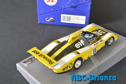 LE MANS MINIATURES LM132077-8 ALPINE A442 LE MANS 1977 # 8 PATRICK DEPAILLER-JACQUES LAFITTE