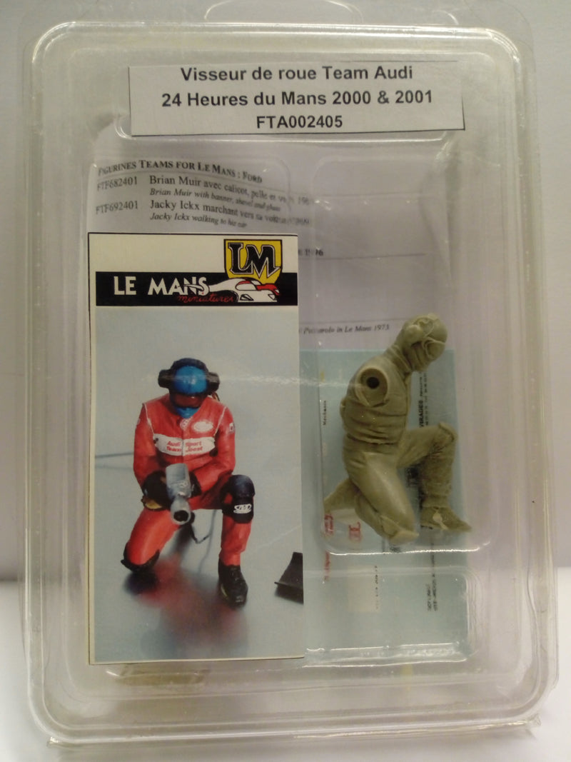 LE MANS MINIATURES LMFTA002405M MECHANIC UNDOING WHEELS