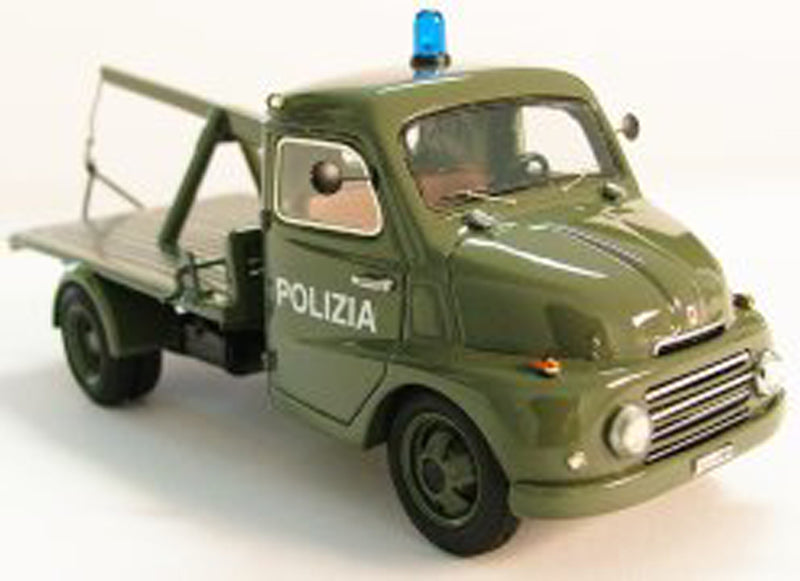TIPM011D FIAT 615 1° SERIE SOCCORSO POLIZIA GRIGIO VERDE