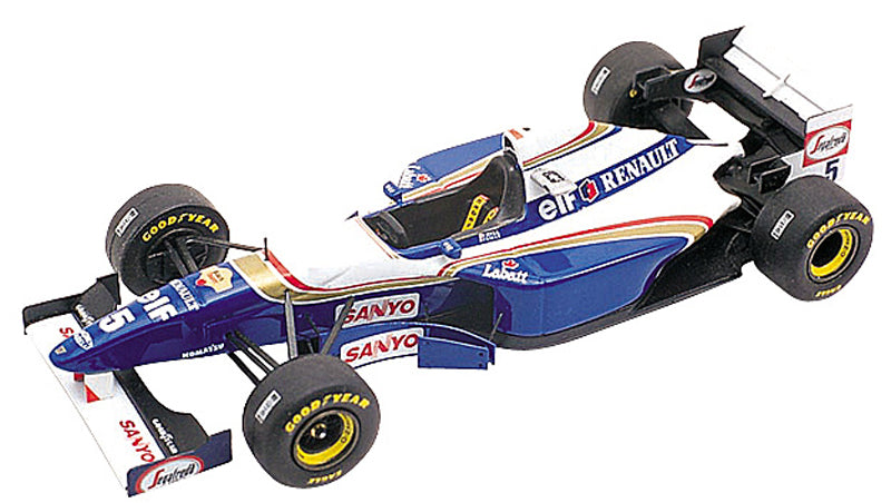 TAMEO TMK198 WILLIAMS FW17 G.P. ARGENTINA 1995 DEMON HILL # 5- DAVID COULTHARD # 6