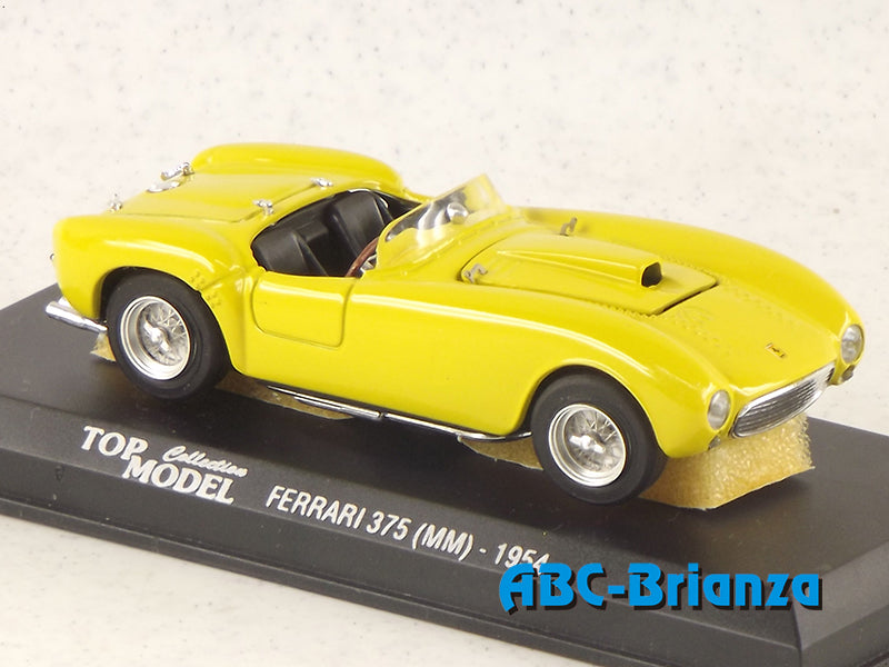 TOP MODEL TMC001Y FERRARI 375 MM 1954 YELLOW