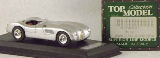 TOP MODEL TMC045 Jaguar C-TYPE Street Argento-Silver