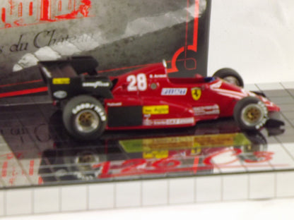 HECO MINIATURES DU CHATEAU MDC126C3 FERRARI 126 C3 GP. ALLEMAGNE R.ARNOUX 1983 # 28