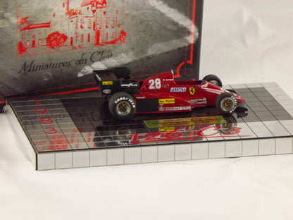 HECO MINIATURES DU CHATEAU MDC126C3 FERRARI 126 C3 GP. ALLEMAGNE R.ARNOUX 1983 # 28