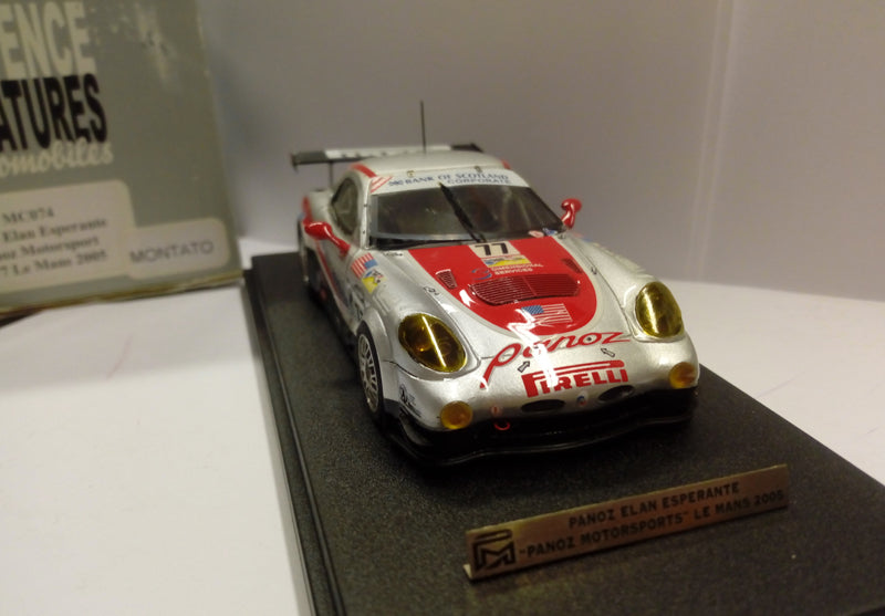 PROVENCE MOULAGE ​PRMMC074 PANOZ ELAN ESPERANTE PANOZ MOTORSPORT # 77 LE MANS 2005