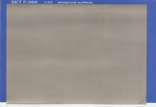 ABC ACCESSORI-SPARE PARTS SETF066 PAVIMENTO ANTISDRUCCIOLO/ SKIDPROOF SURFACE (17 x 12,5 mm)