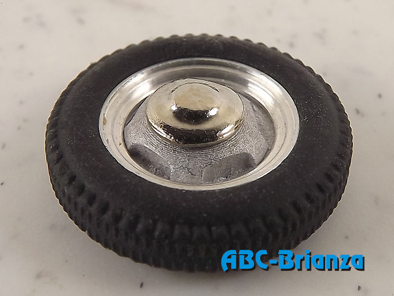 ABC ACCESSORI-SPARE PARTS SETRCE085 SET 4 RUOTE IN LEGA A 5 RAZZE ANNI 1960- 10SB+CE309+P03+CE55