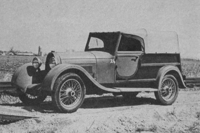 ABC368 - Bugatti T40 Camionnette Gangloff 1927 Ch. 40485