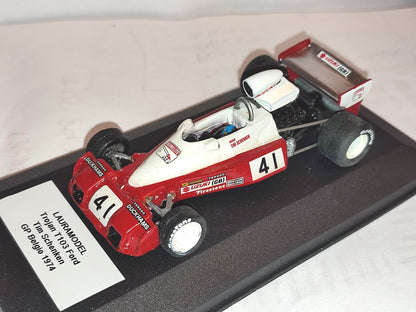 LM140 - VILLAMODEL - Trojan T103 Ford - Tim Schenken - GP Belgio - 1974