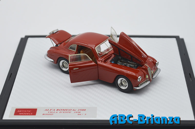 ALFA MODEL AM43AM04R ALFA ROMEO 6C 2500 VILLA D'ESTE 1950 - RED