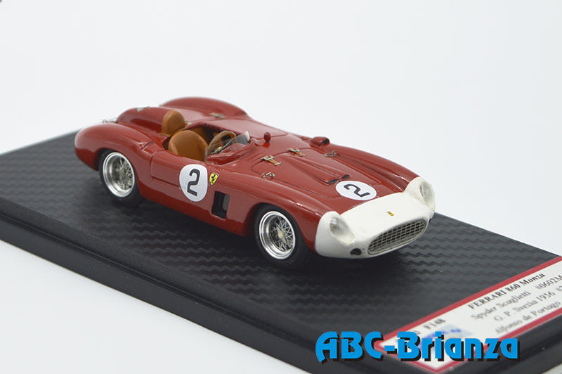 ALFA MODEL AM43F148 Ferrari 860 Monza Spyder Scaglietti #0602M G.P. Svezia 1956 #2 Alfonso de Portago