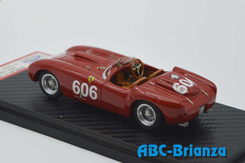 ALFA MODEL AM43F113 Ferrari 375 Plus Spyder Pininfarina #0386M Mille Miglia 1954 #606 – G.Farina – L.Parenti BACK