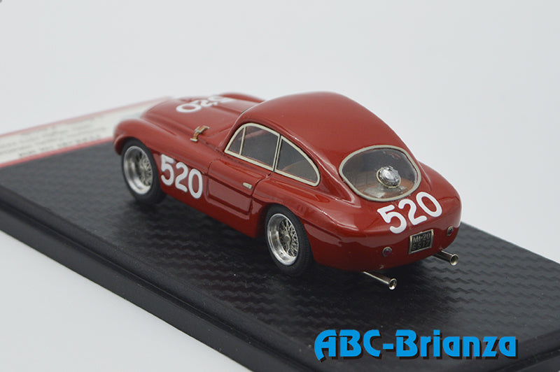 ALFA MODEL AM43F159 Ferrari 166 MM Berlinetta Zagato #0046M Mille Miglia 1953 #520 – Luigi Bosisio- Pierluigi Ercole