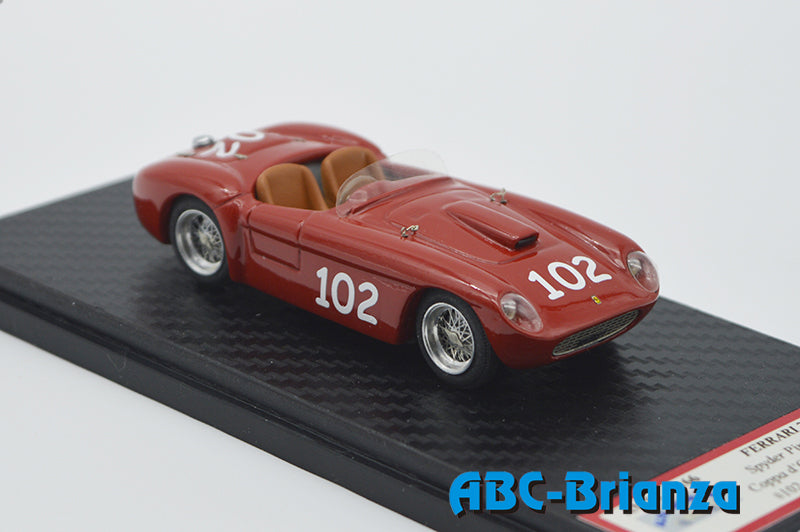 ALFA MODEL AM43F166 Ferrari 250 Monza Spyder Pininfarina #0432M Coppa delle Dolomiti 1954 #102– Luigi Piotti